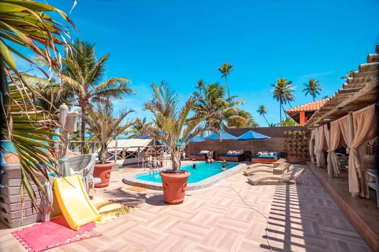 Pousada Beach House Coqueirinho Жакума Екстериор снимка