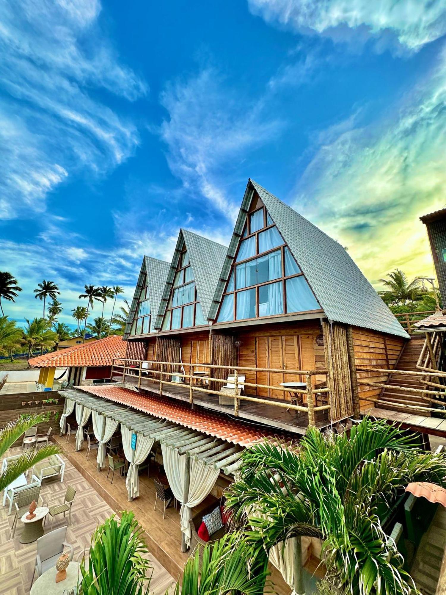 Pousada Beach House Coqueirinho Жакума Екстериор снимка